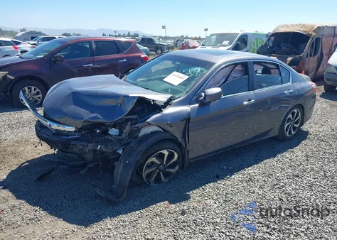 2016 Honda Accord Ex-L из США, поврежденный, VIN 1HGCR2F84GA122846